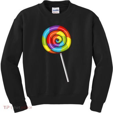 lollipop candy Design for a lollipop lover Kids Sweatshirt