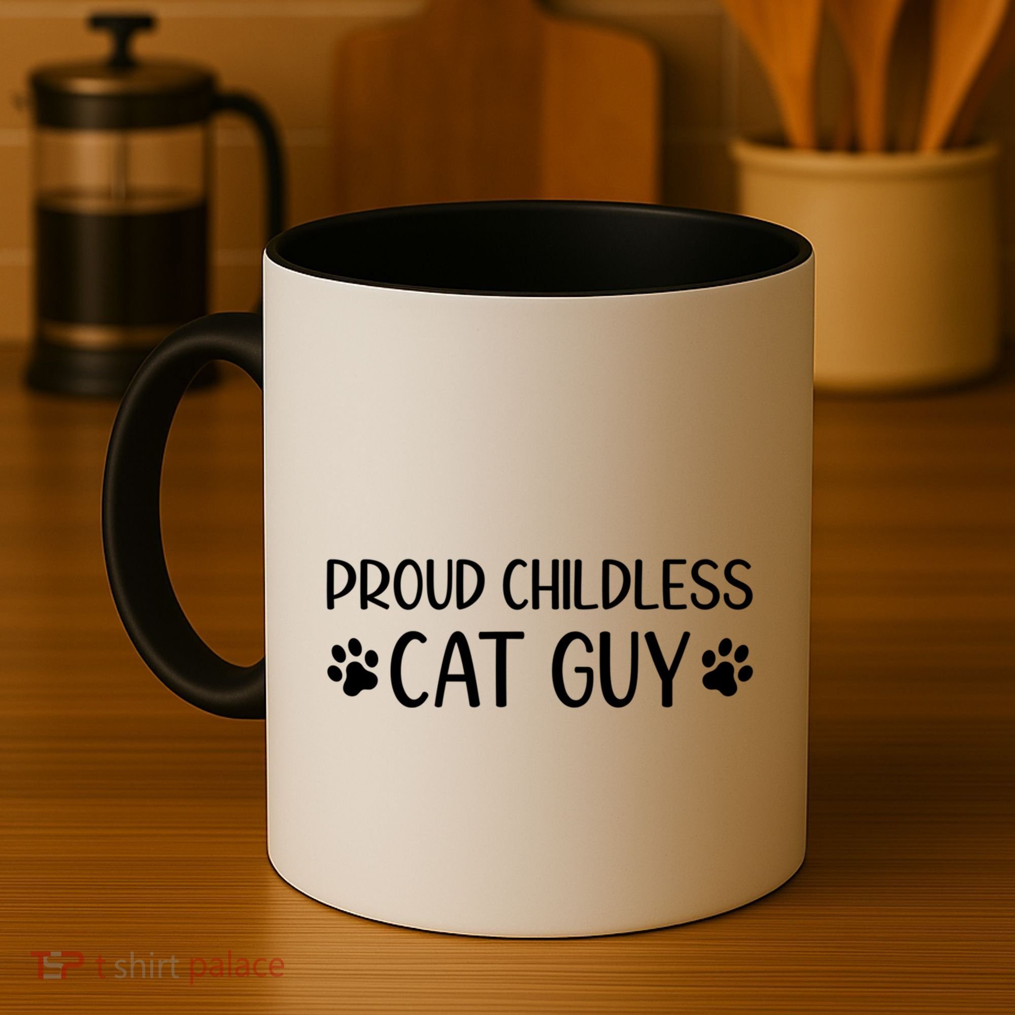 Less Cat Dudes S Cat Dad Proud Less Cat Guy Cool Gift Coffee Mug