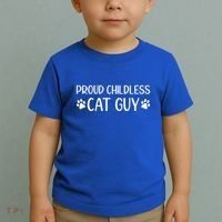Less Cat Dudes S Cat Dad Proud Less Cat Guy Cool Gift Toddler T-Shirt thumb 2