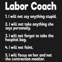 Labor Coach Expecting Dad Rules Papa Funny Baby Women's Tank Top thumb 5