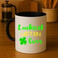 Luckiest Captain Ever St Patrick's Day Irish Boat Boating Cute Gift Coffee Mug thumb 4