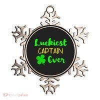 Luckiest Captain Ever St Patrick's Day Irish Boat Boating Cute Gift Ornament thumb 0