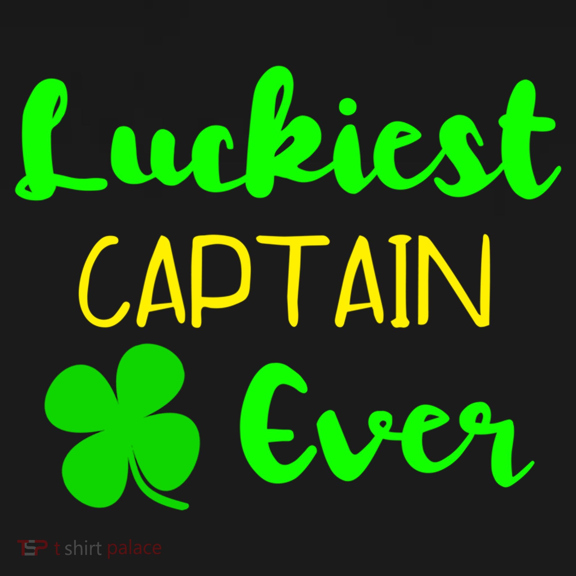 Luckiest Captain Ever St Patrick's Day Irish Boat Boating Cute Gift Ornament