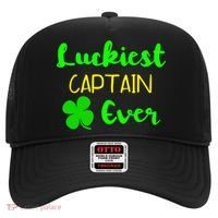 Luckiest Captain Ever St Patrick's Day Irish Boat Boating Cute Gift Hat thumb 0