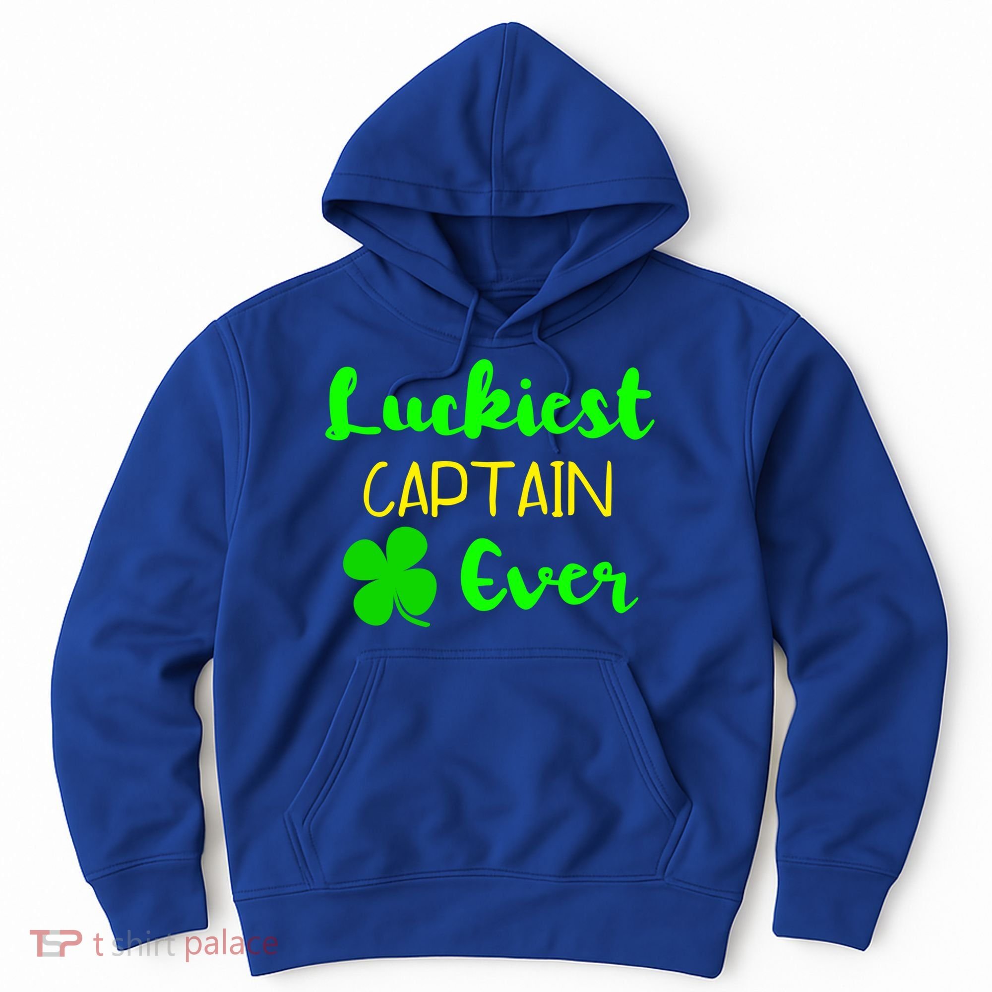 Luckiest Captain Ever St Patrick's Day Irish Boat Boating Cute Gift Hoodie