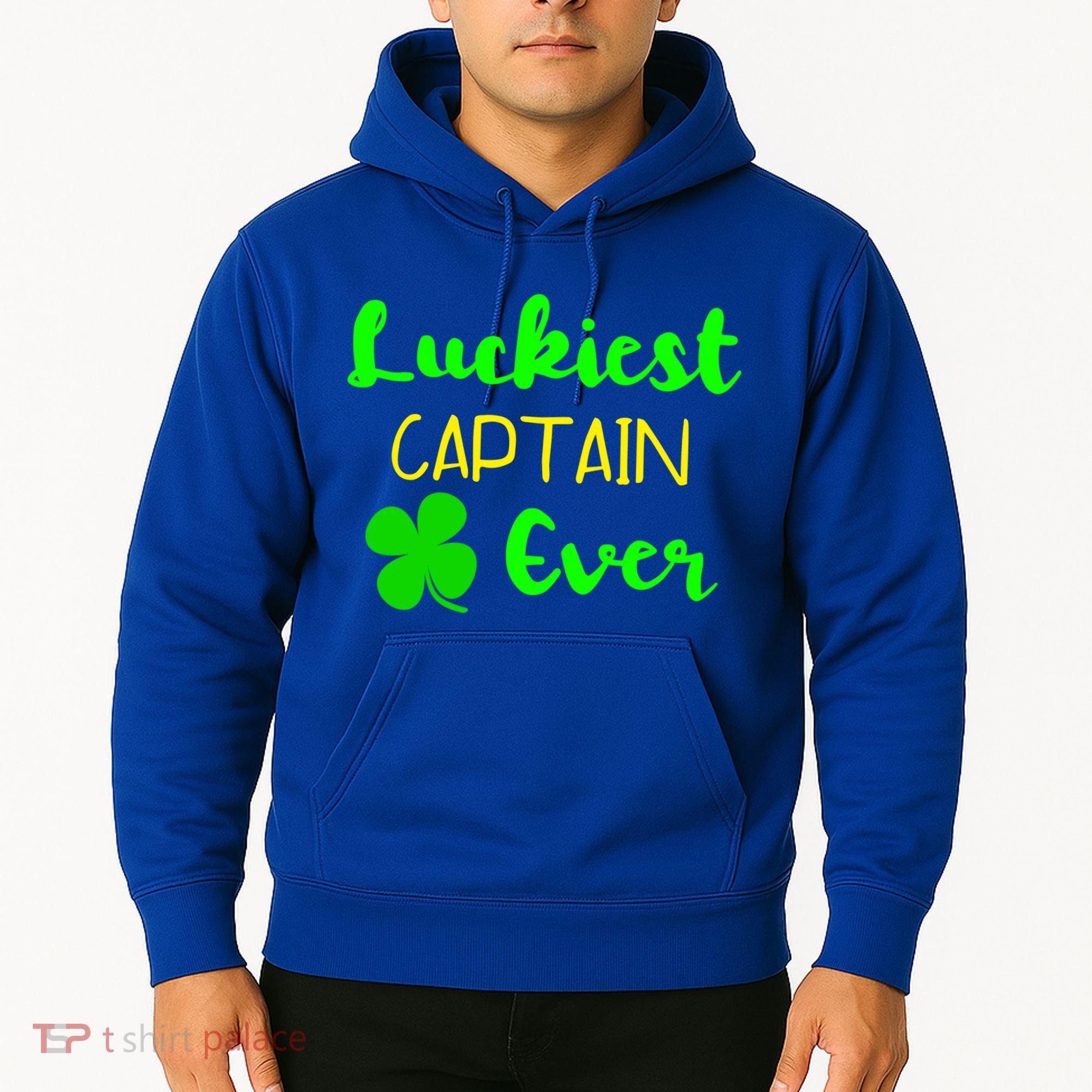 Luckiest Captain Ever St Patrick's Day Irish Boat Boating Cute Gift Hoodie