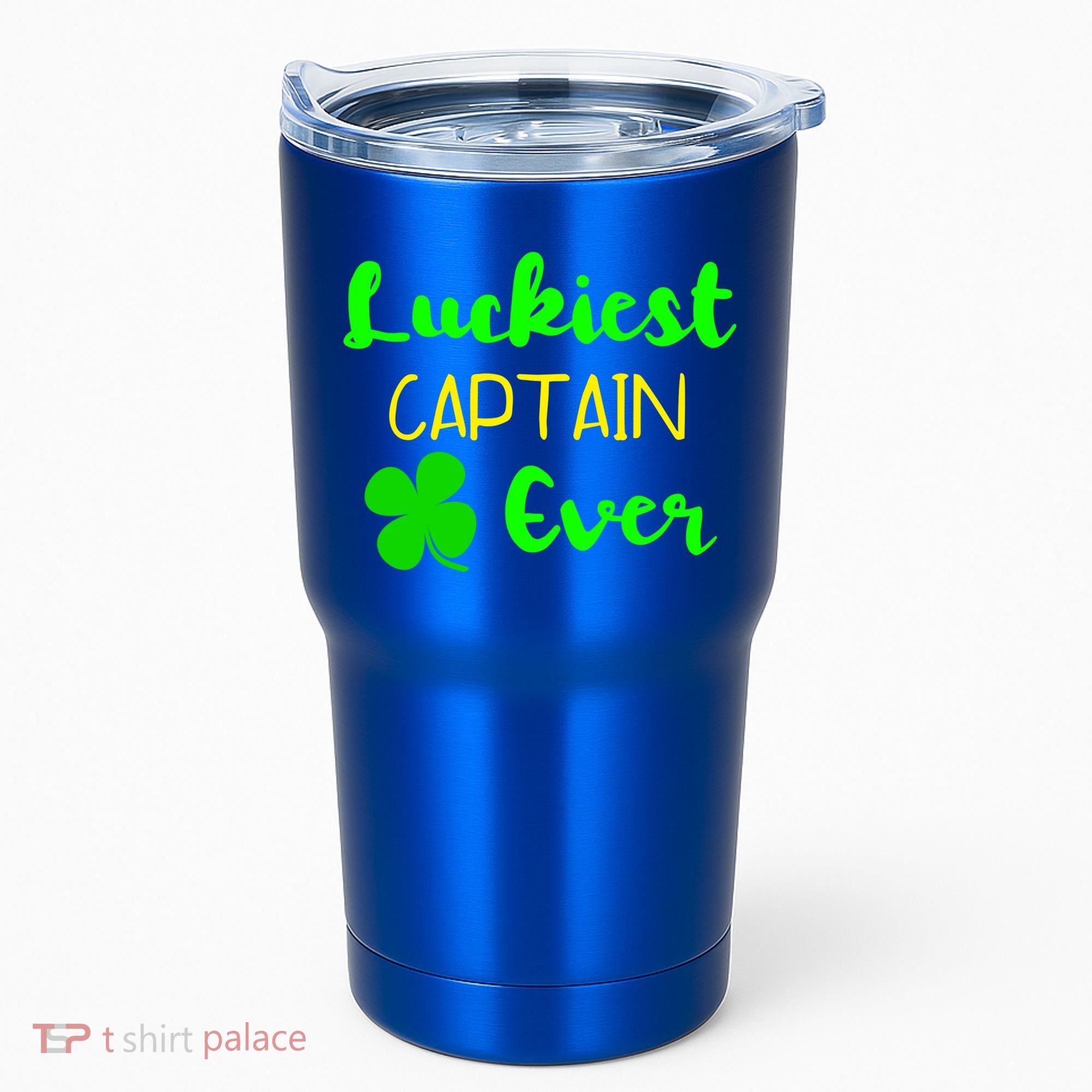Luckiest Captain Ever St Patrick's Day Irish Boat Boating Cute Gift Tumbler