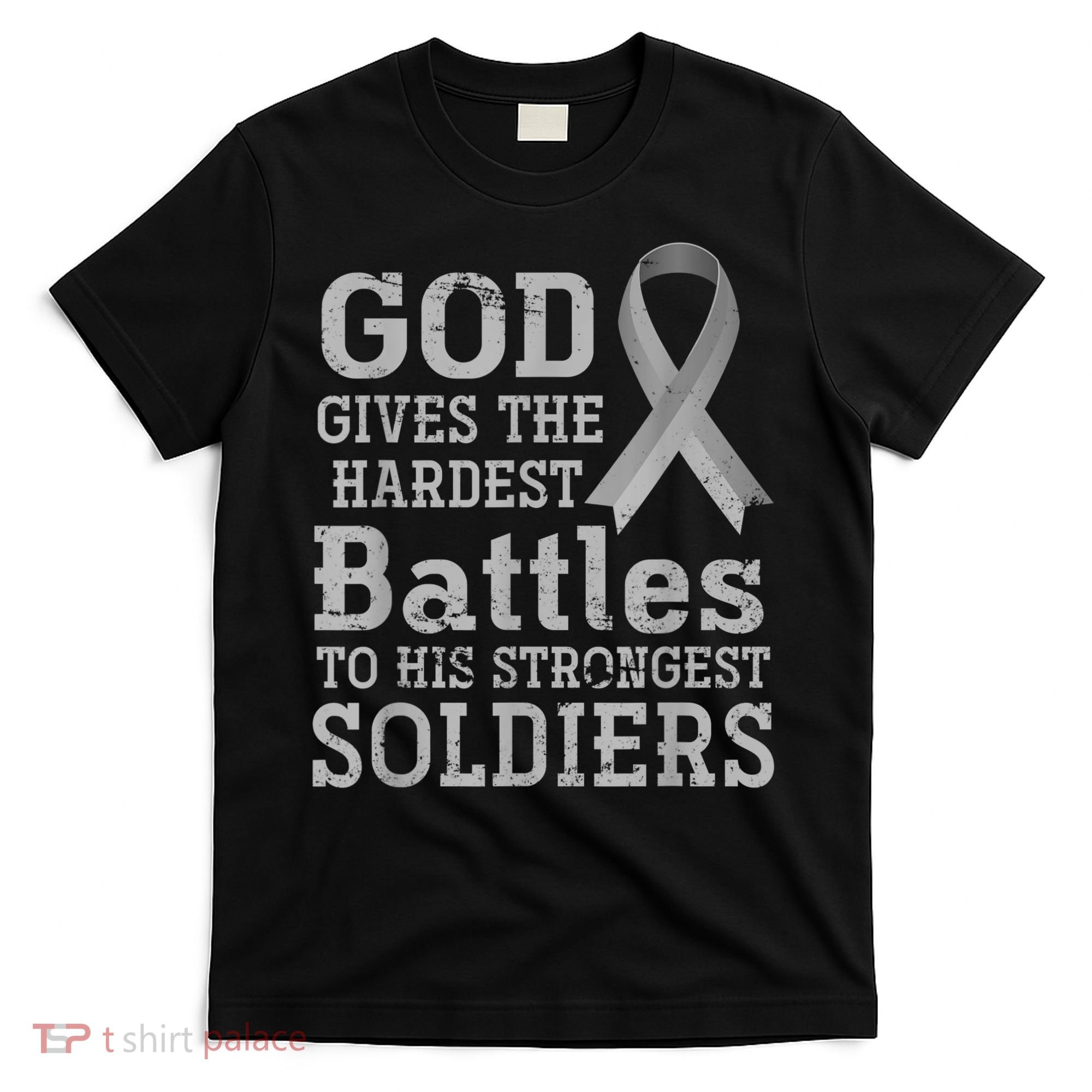 Lung Cancer Fighter Christian Lung Cancer Awareness T-Shirt