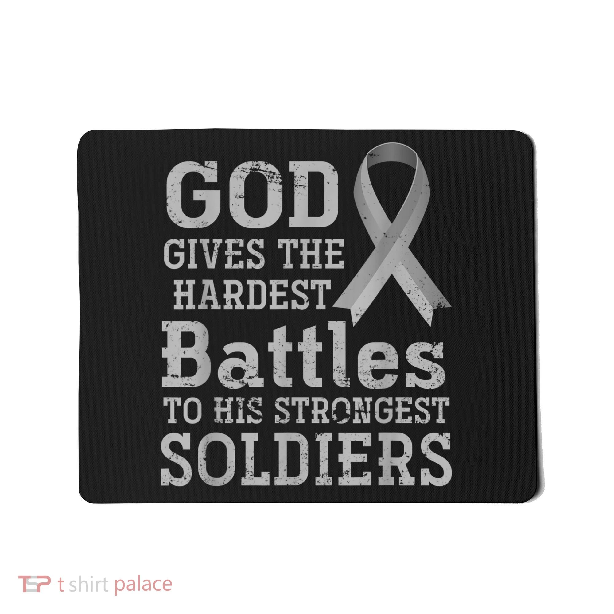 Lung Cancer Fighter Christian Lung Cancer Awareness Mousepad