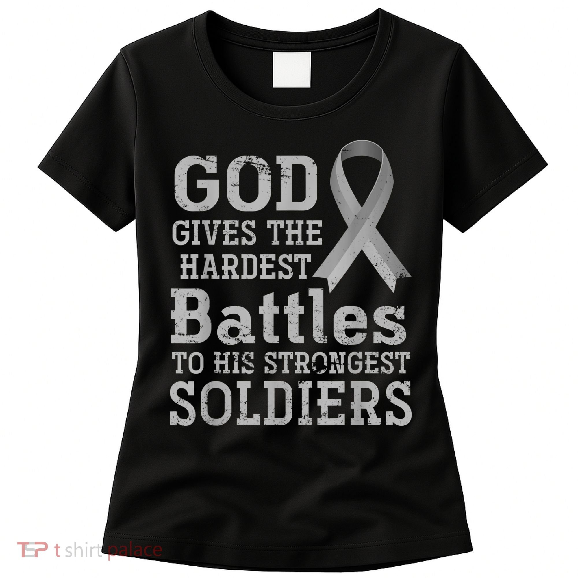 Lung Cancer Fighter Christian Lung Cancer Awareness Women's T-Shirt