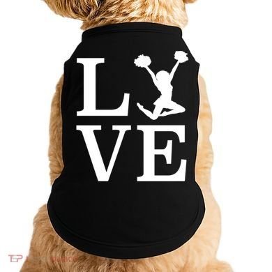 Love Cheer For Lover Cheerleader Doggie Tank