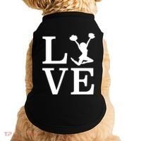 Love Cheer For Lover Cheerleader Doggie Tank thumb 0