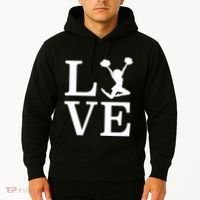 Love Cheer For Lover Cheerleader Hoodie thumb 2