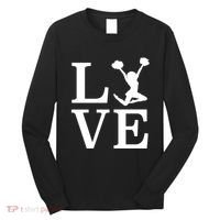 Love Cheer For Lover Cheerleader Long Sleeve Shirt thumb 0