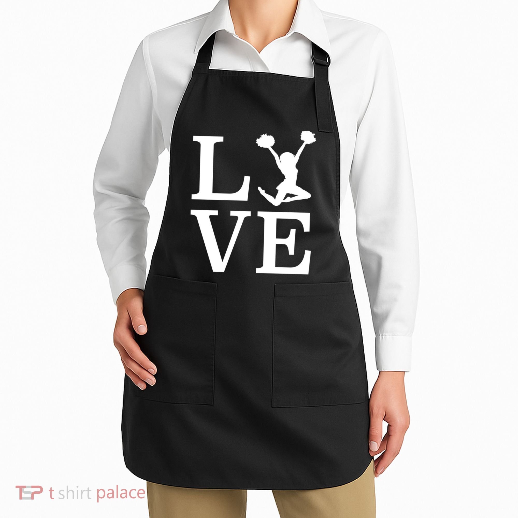 Love Cheer For Lover Cheerleader Apron