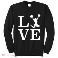 Love Cheer For Lover Cheerleader Sweatshirt thumb 0