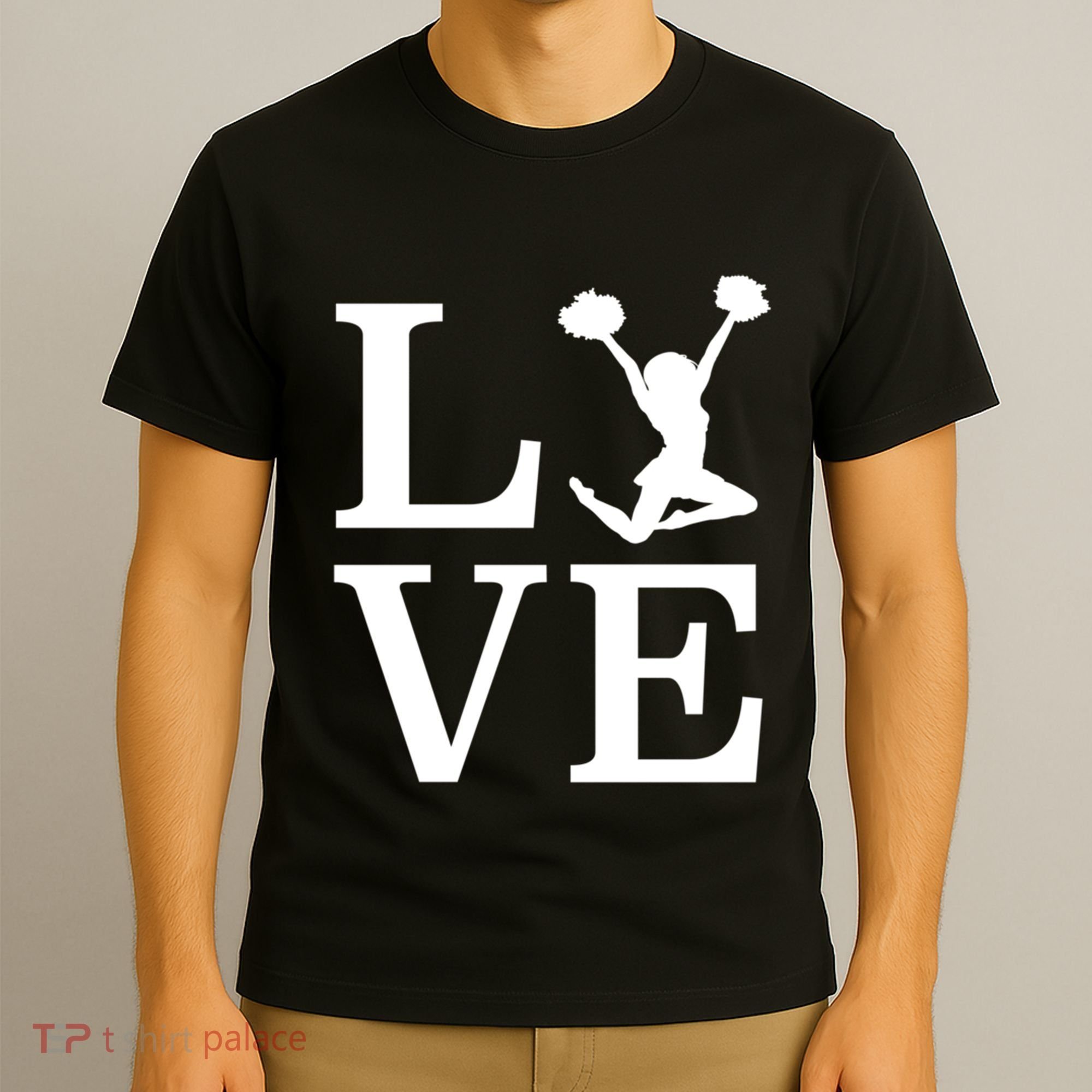 Love Cheer For Lover Cheerleader T-Shirt