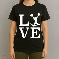 Love Cheer For Lover Cheerleader T-Shirt thumb 4