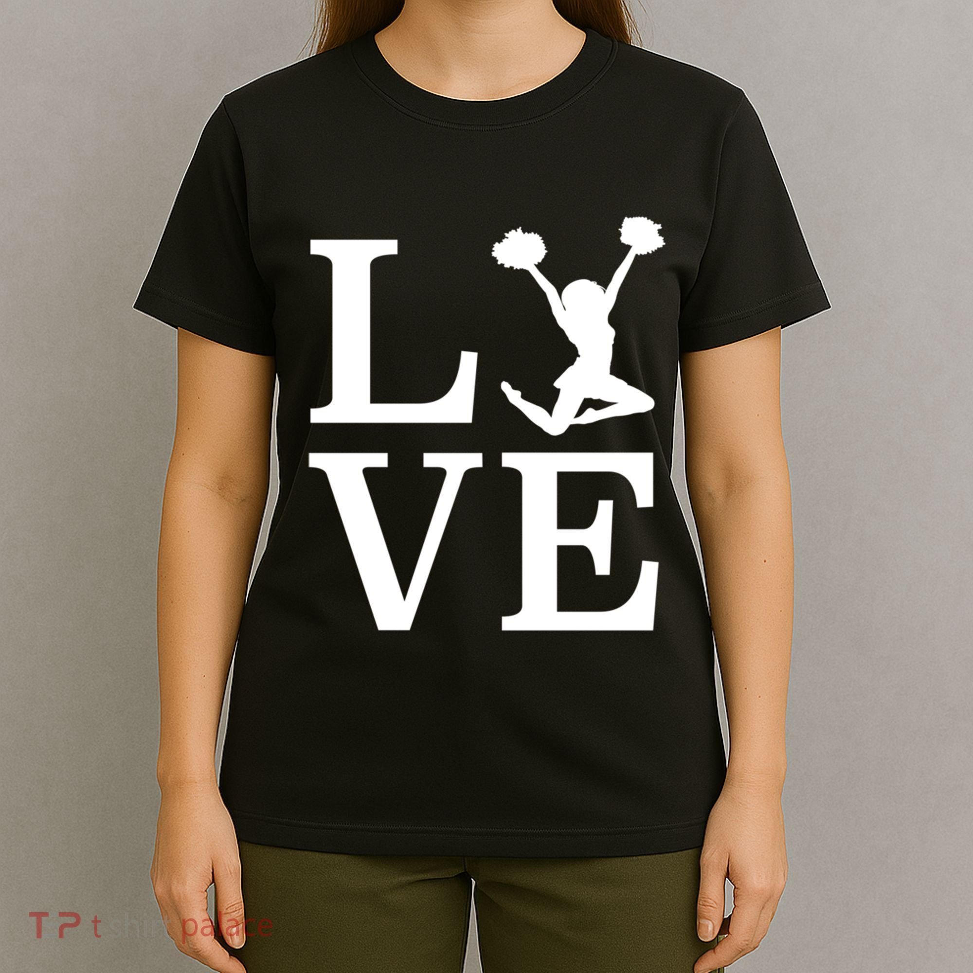 Love Cheer For Lover Cheerleader T-Shirt
