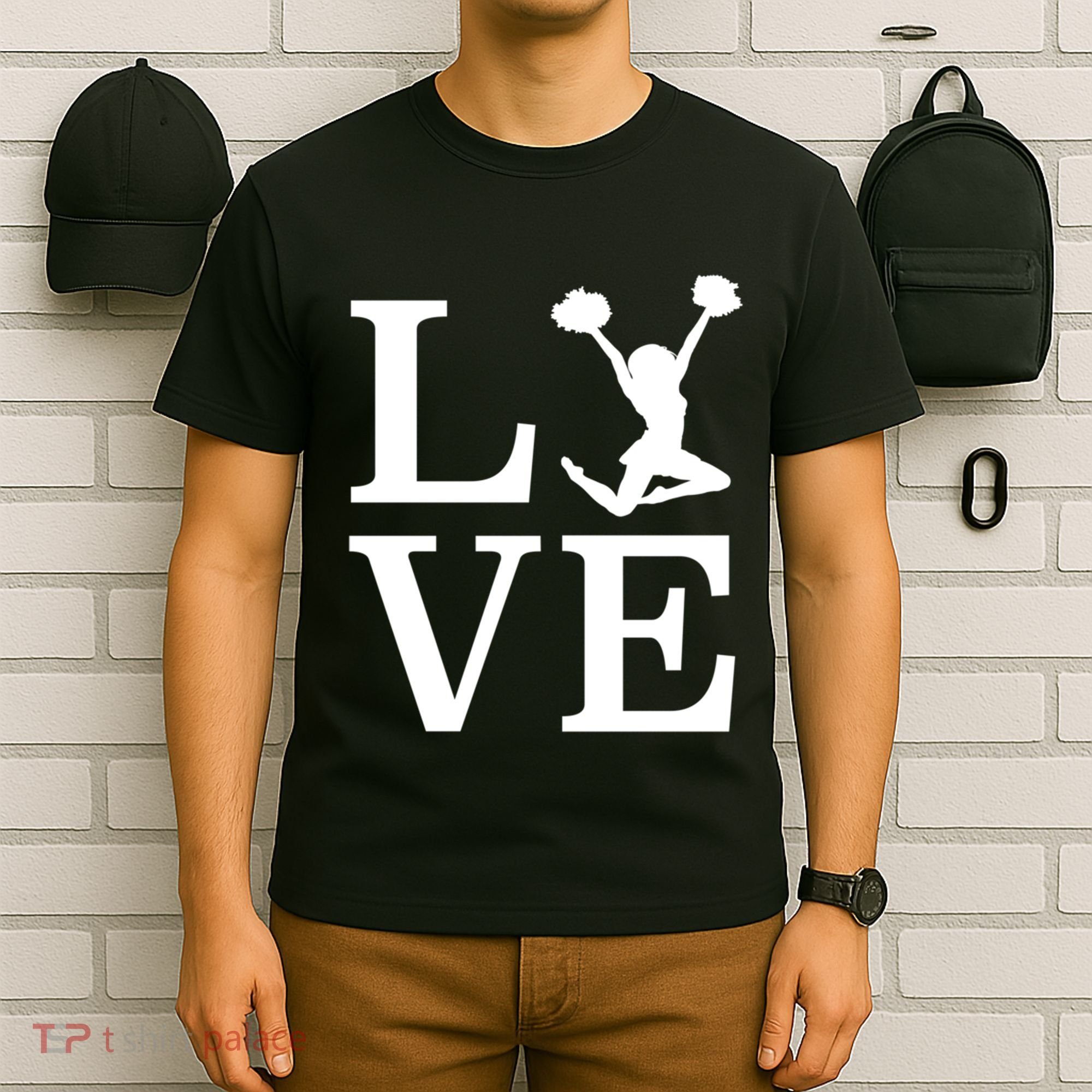 Love Cheer For Lover Cheerleader T-Shirt