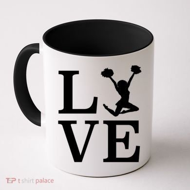 Love Cheer For Lover Cheerleader Coffee Mug