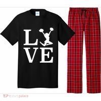 Love Cheer For Lover Cheerleader Pajama Set thumb 0