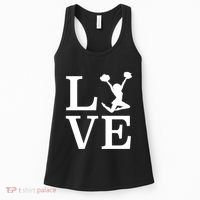 Love Cheer For Lover Cheerleader Women's Tank Top thumb 0