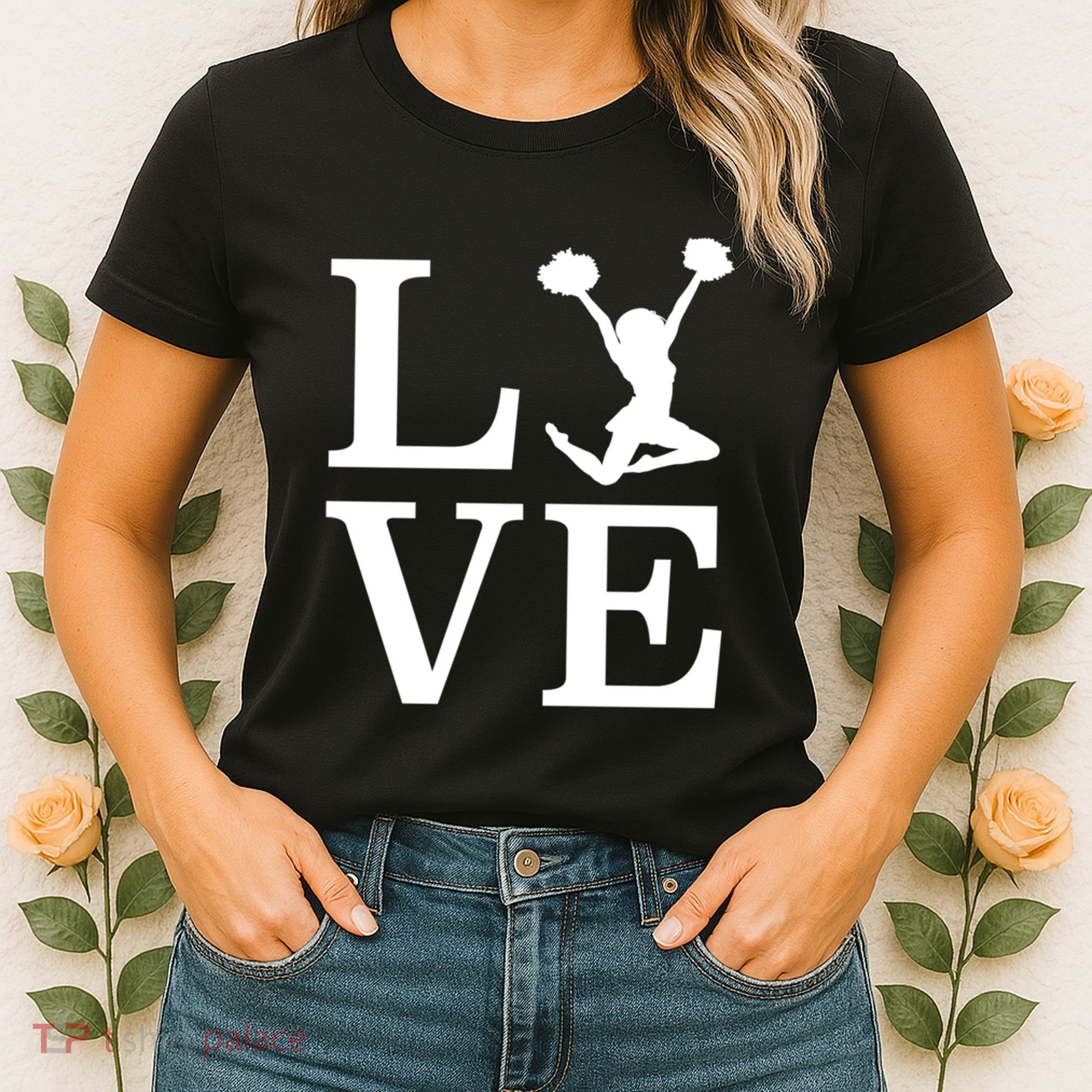 Love Cheer For Lover Cheerleader Women's T-Shirt