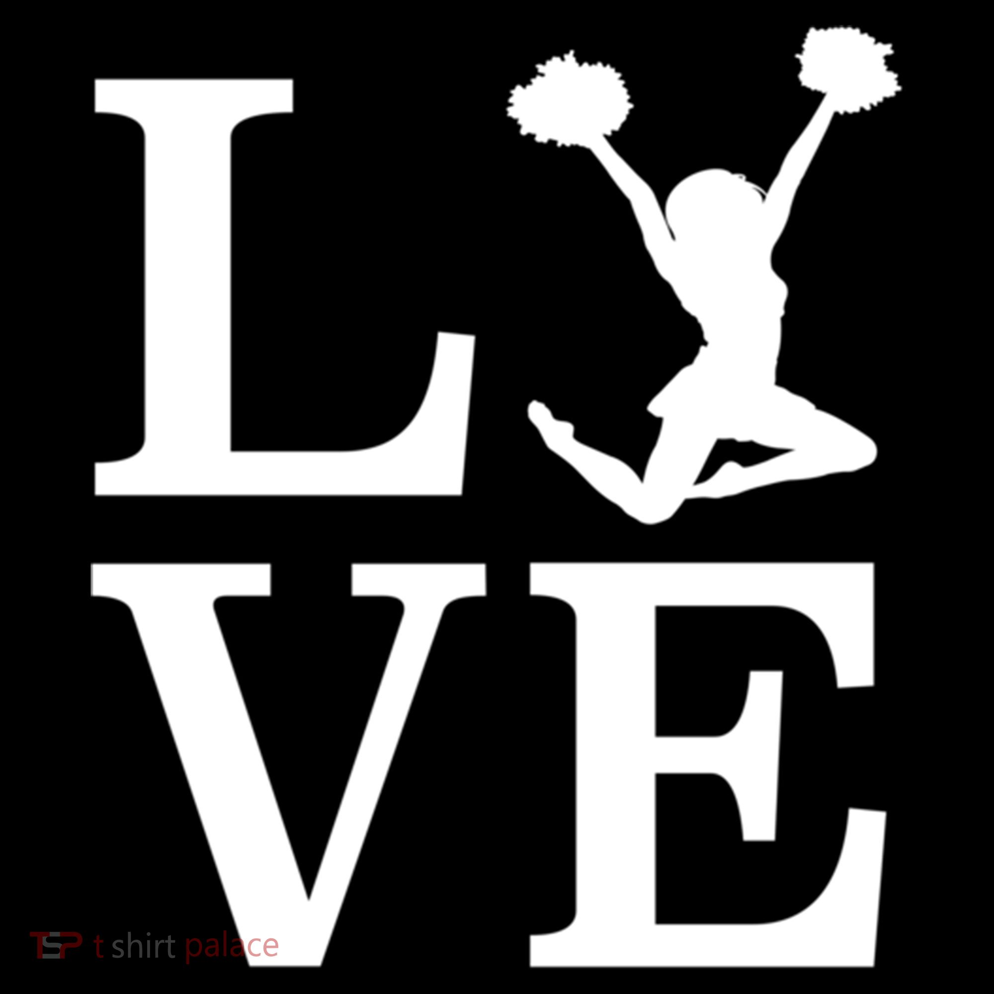 Love Cheer For Lover Cheerleader Women's T-Shirt
