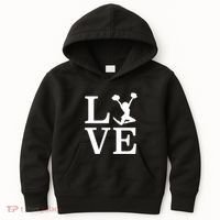 Love Cheer For Lover Cheerleader Kids Hoodie thumb 0