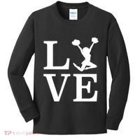 Love Cheer For Lover Cheerleader Kids Long Sleeve Shirt thumb 0