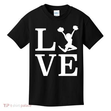 Love Cheer For Lover Cheerleader Kids T-Shirt