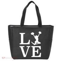 Love Cheer For Lover Cheerleader Tote Bag thumb 0