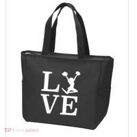 Love Cheer For Lover Cheerleader Tote Bag thumb 3