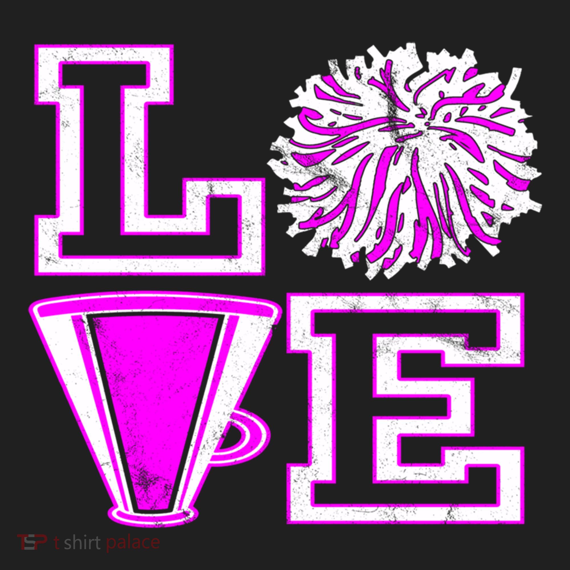 Love Cheer For N Cheerleader Gift Women's Sweatshirt