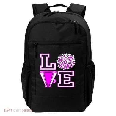 Love Cheer For N Cheerleader Gift Backpack
