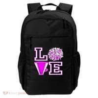 Love Cheer For N Cheerleader Gift Backpack thumb 0