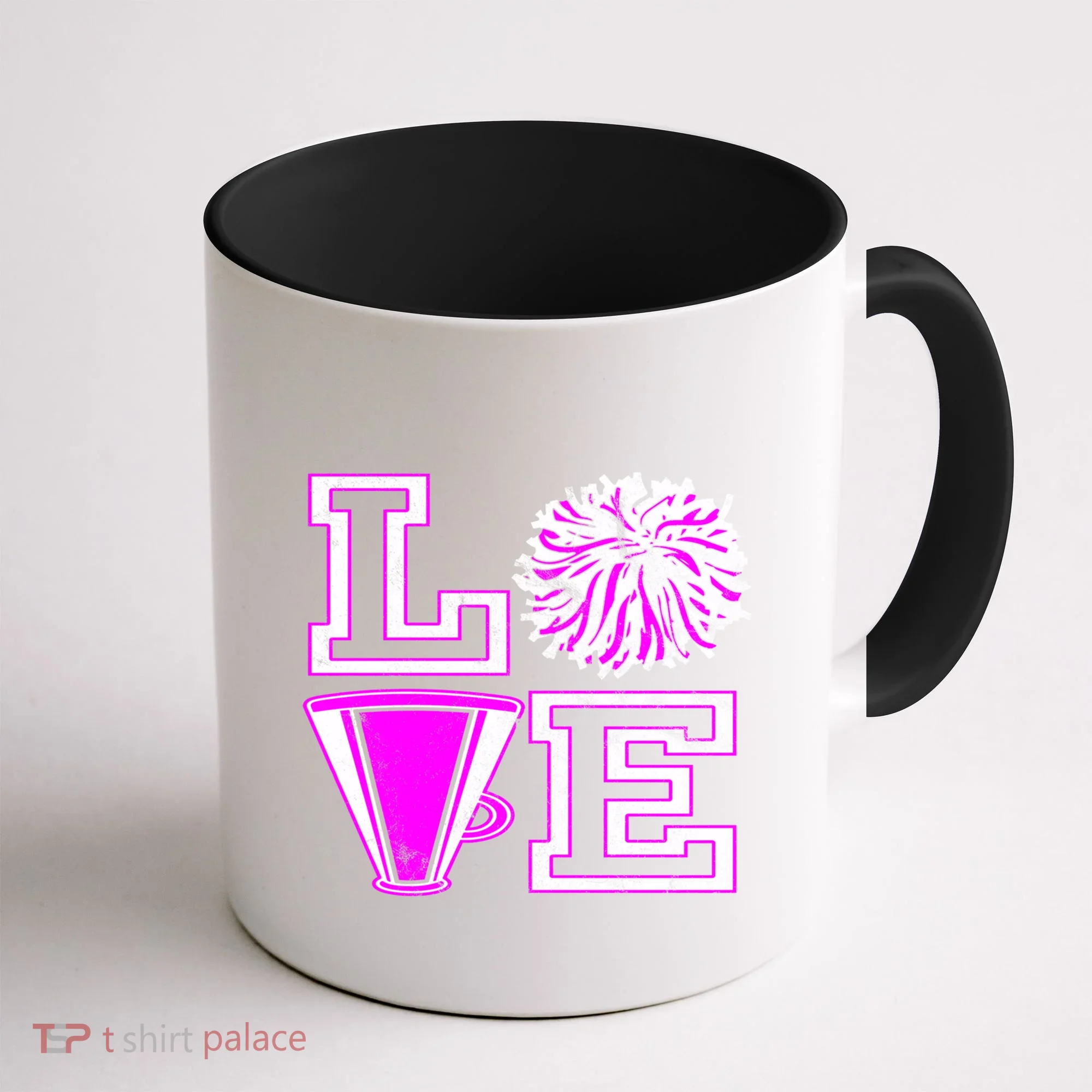 Love Cheer For N Cheerleader Gift Coffee Mug