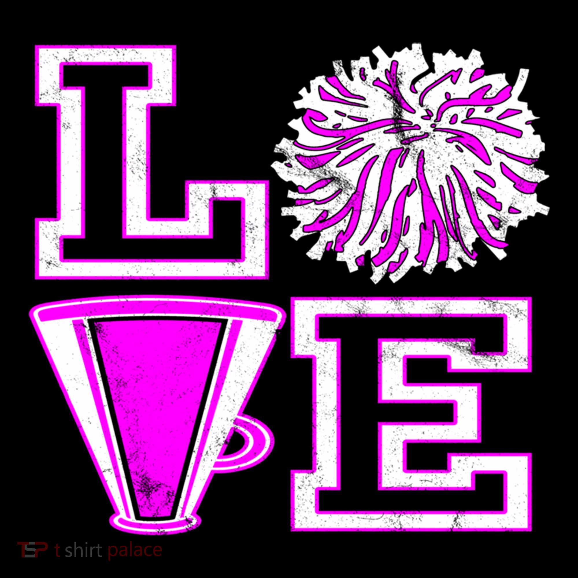 Love Cheer For N Cheerleader Gift Ornament