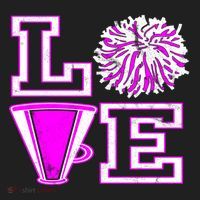 Love Cheer For N Cheerleader Gift Hat thumb 2