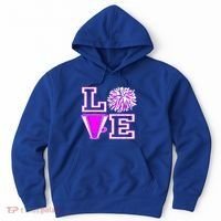 Love Cheer For N Cheerleader Gift Hoodie thumb 0