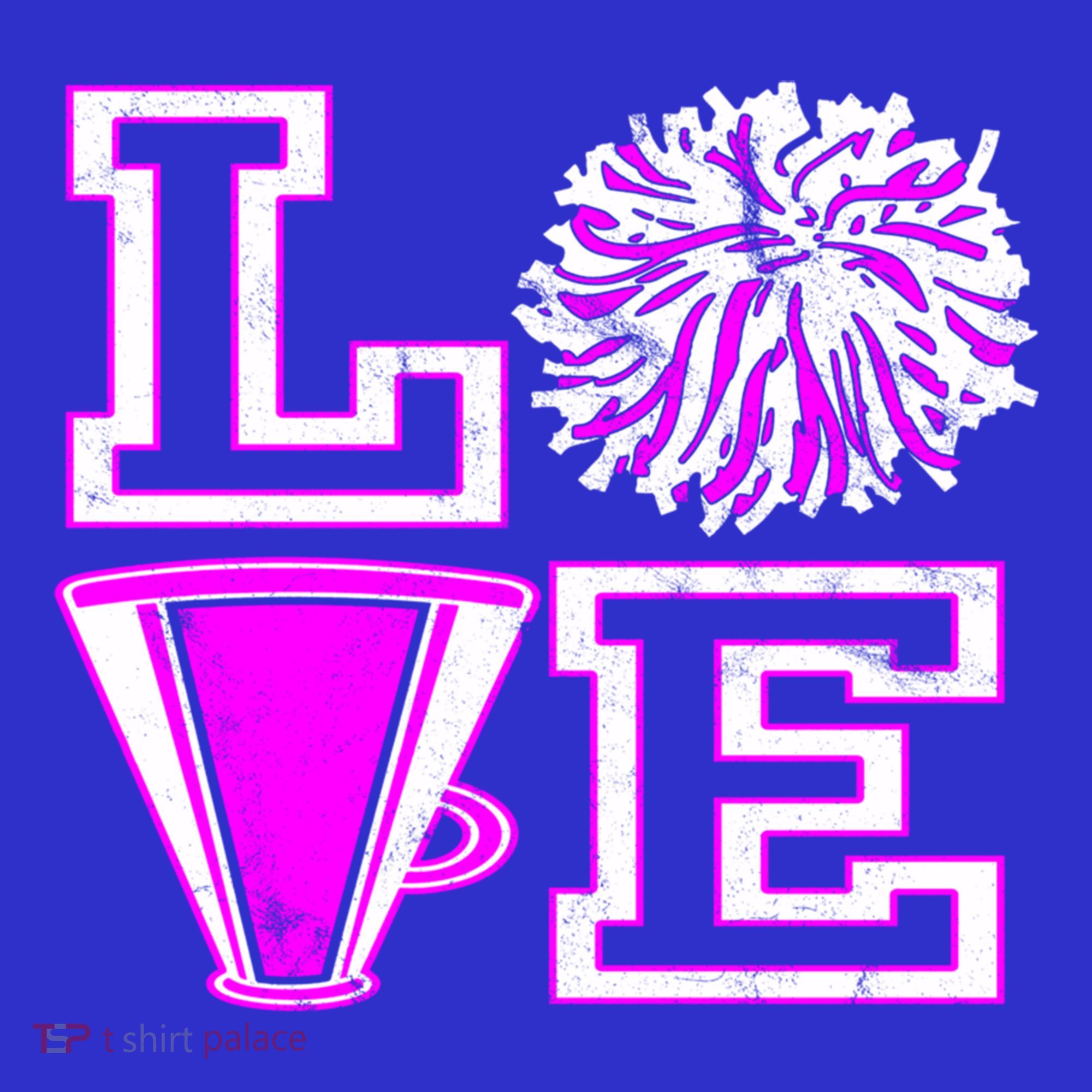 Love Cheer For N Cheerleader Gift Hoodie