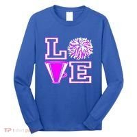 Love Cheer For N Cheerleader Gift Long Sleeve Shirt thumb 0
