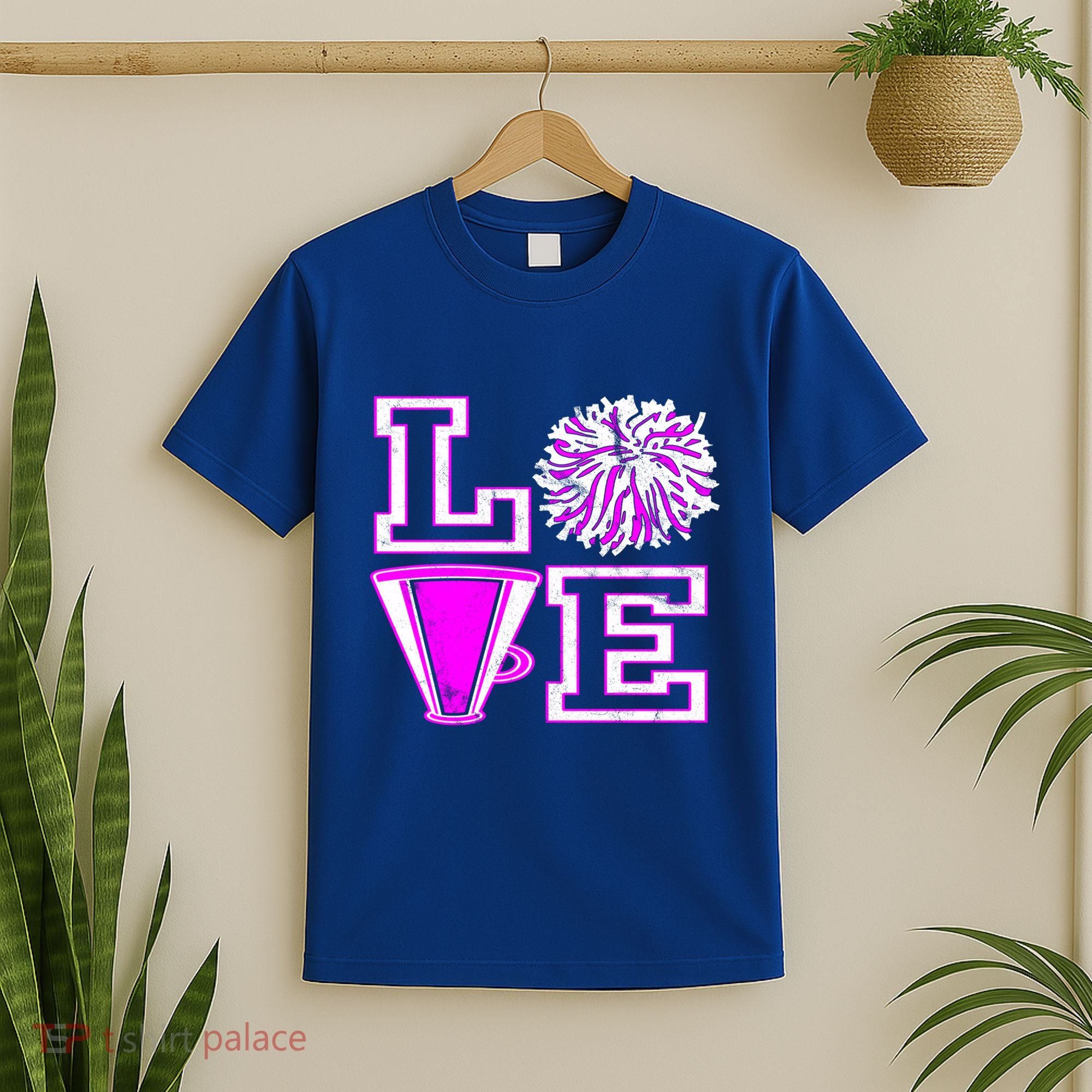 Love Cheer For N Cheerleader Gift T-Shirt