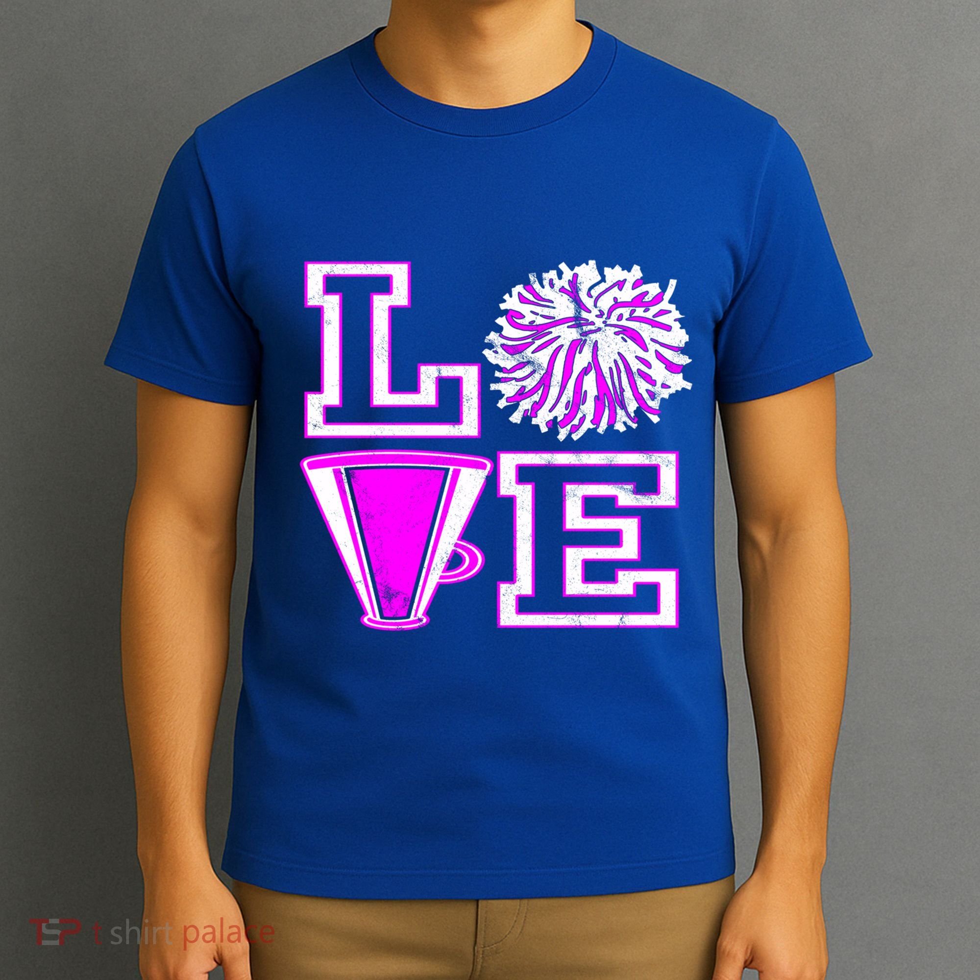 Love Cheer For N Cheerleader Gift T-Shirt