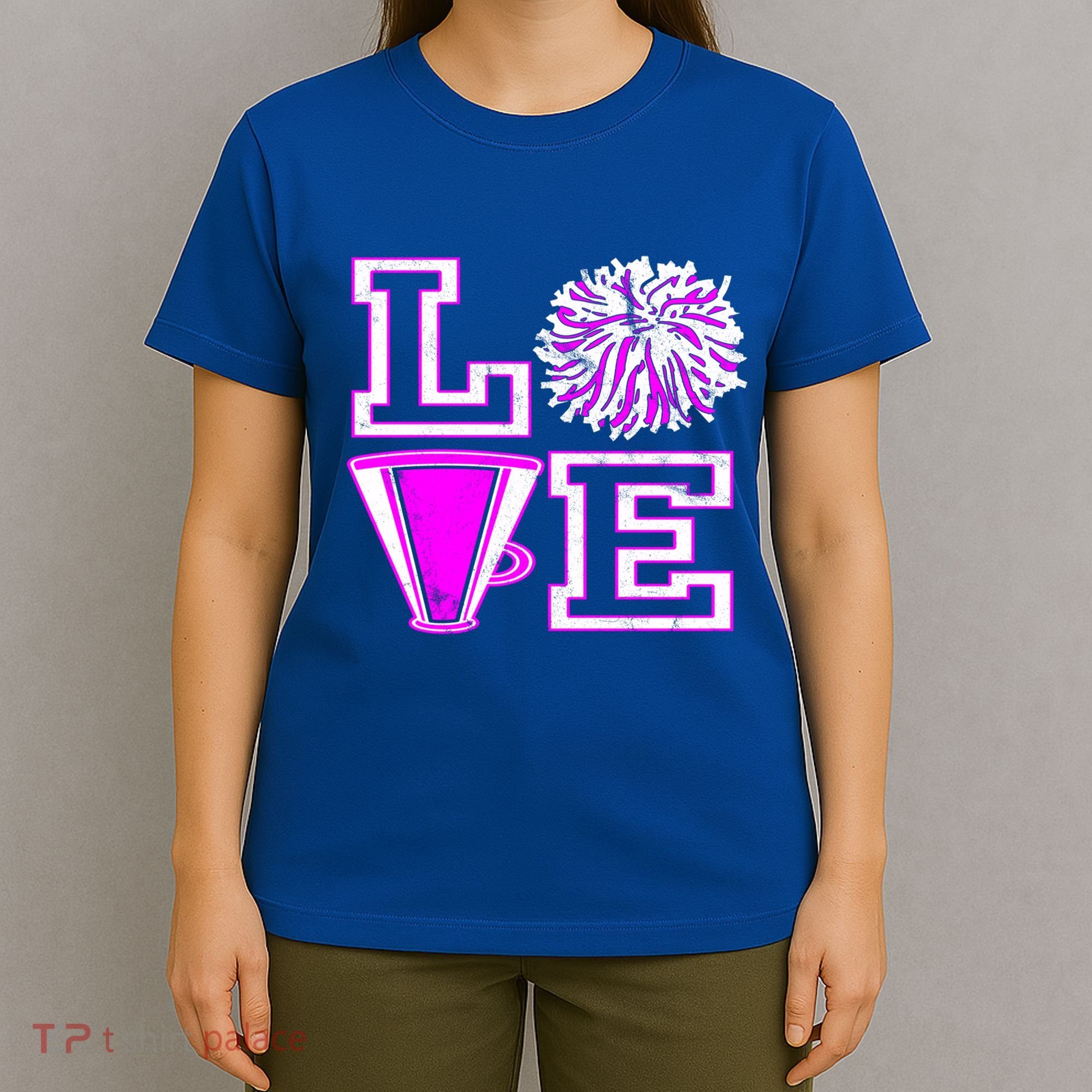 Love Cheer For N Cheerleader Gift T-Shirt