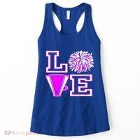 Love Cheer For N Cheerleader Gift Women's Tank Top thumb 0