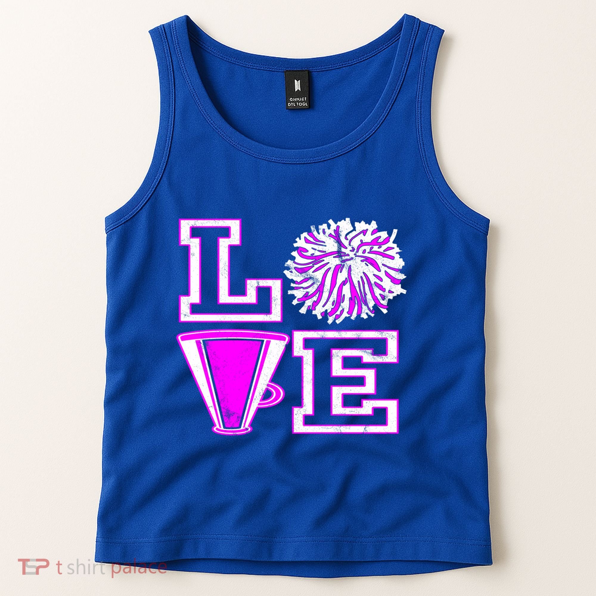 Love Cheer For N Cheerleader Gift Tank Top