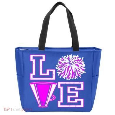 Love Cheer For N Cheerleader Gift Tote Bag