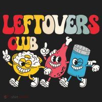 Leftovers Club Fun Foodie Women's Sweatshirt thumb 2